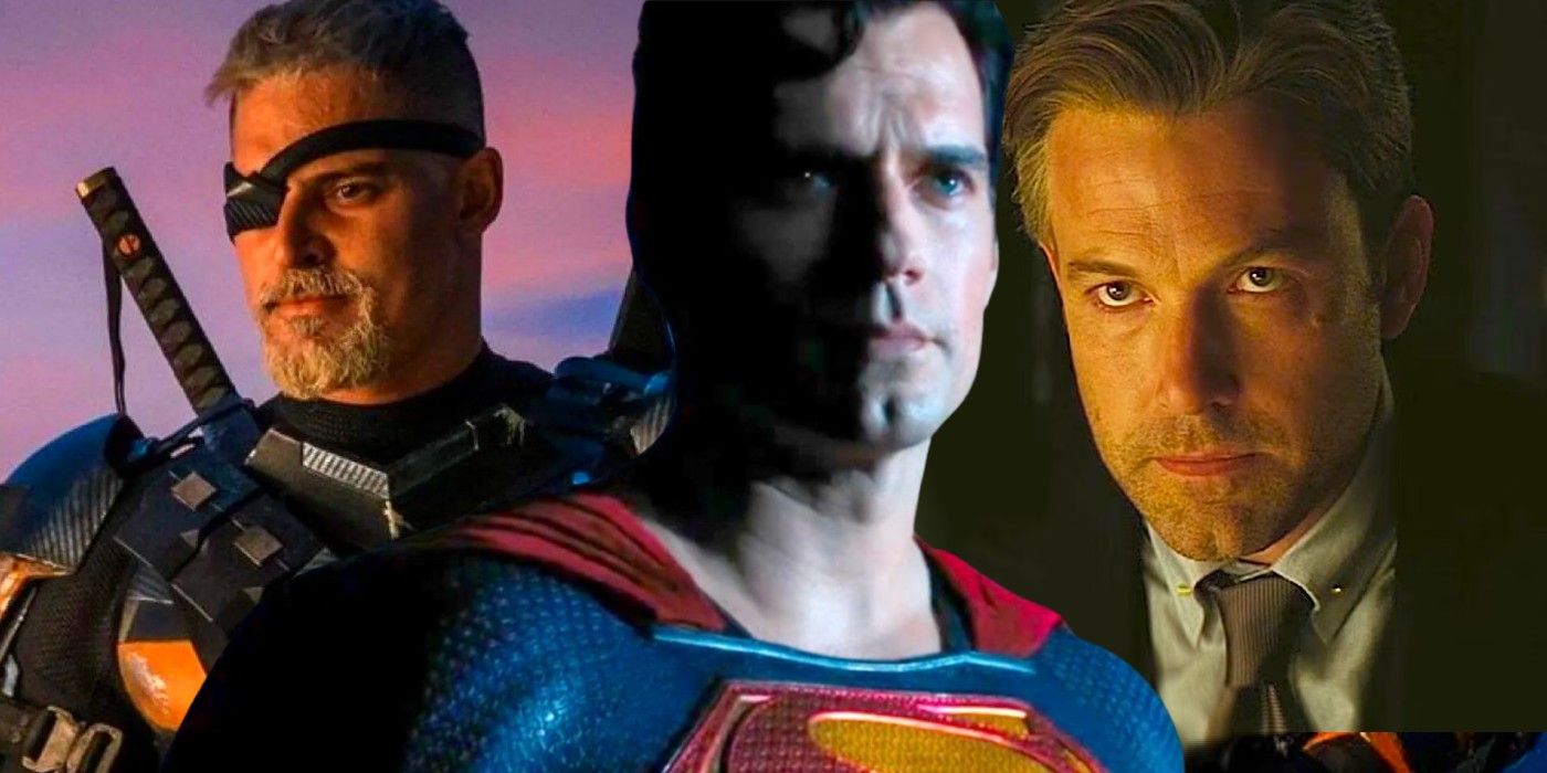 DCEU Post-Credits Scenes with Deathstroke, Superman and Bruce Wayne