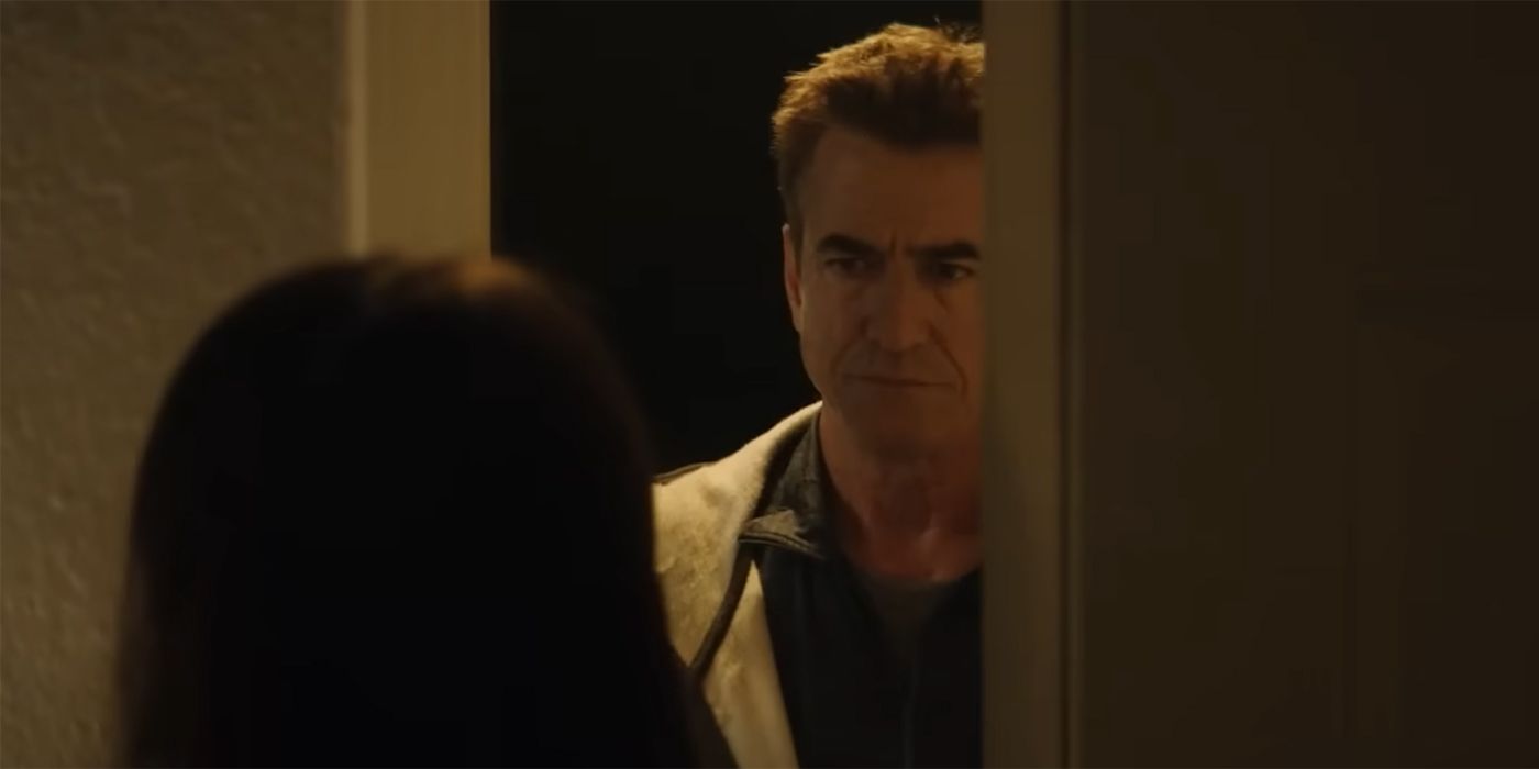 Dermot Mulroney as Harry at Catia's house in Ruthless