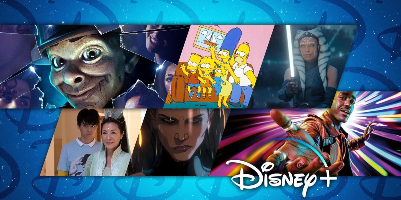 Disney+ shows - Goosebumps, Simpsons, Ahsoka, American Born Chinese, What If, Doctor Who Christmas Specia