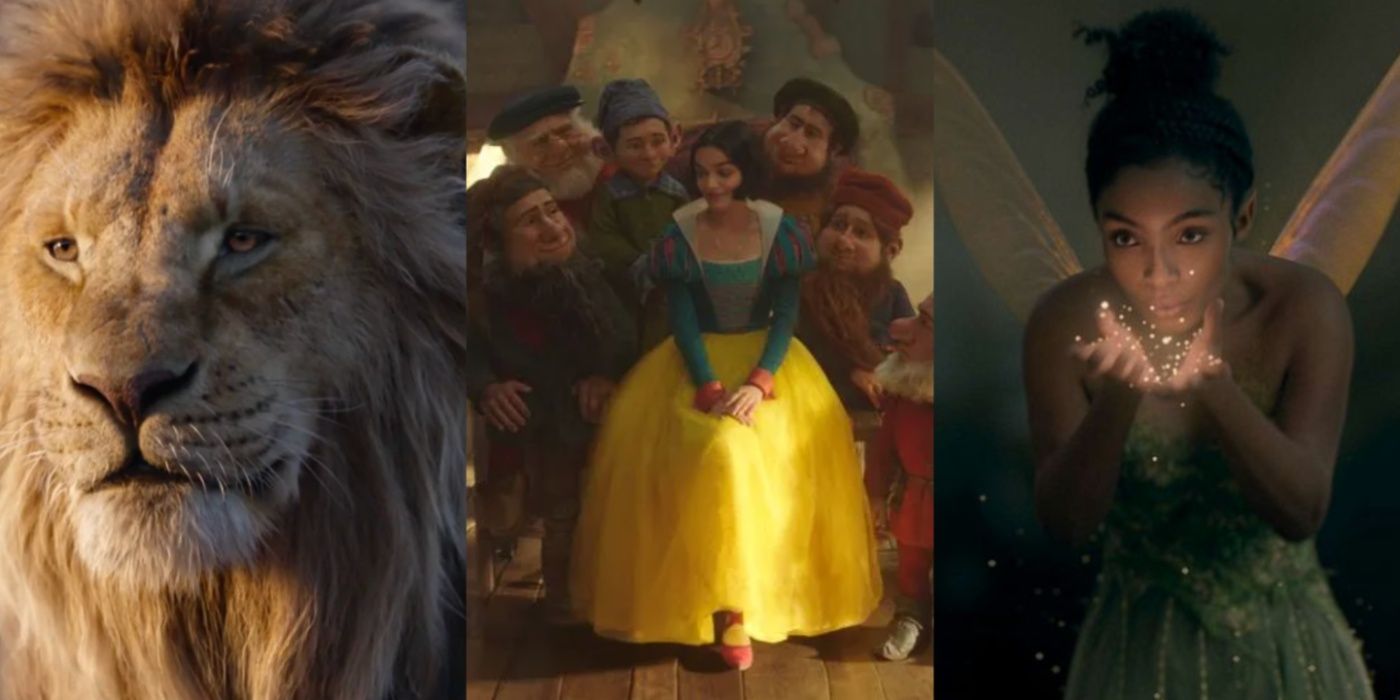 All Disney live-action remakes upcoming, planned and released