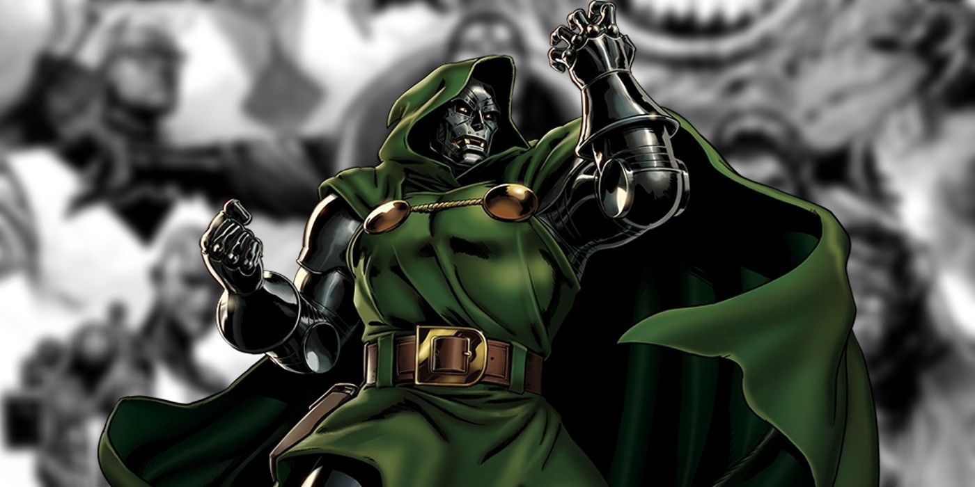Featured Image: Doctor Doom (in color; foreground); X-Men's enemies Orchis (black & white, background)