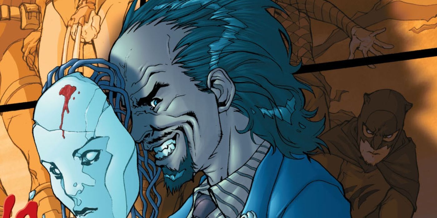 Doctor Psycho Grinning at the Reader DC