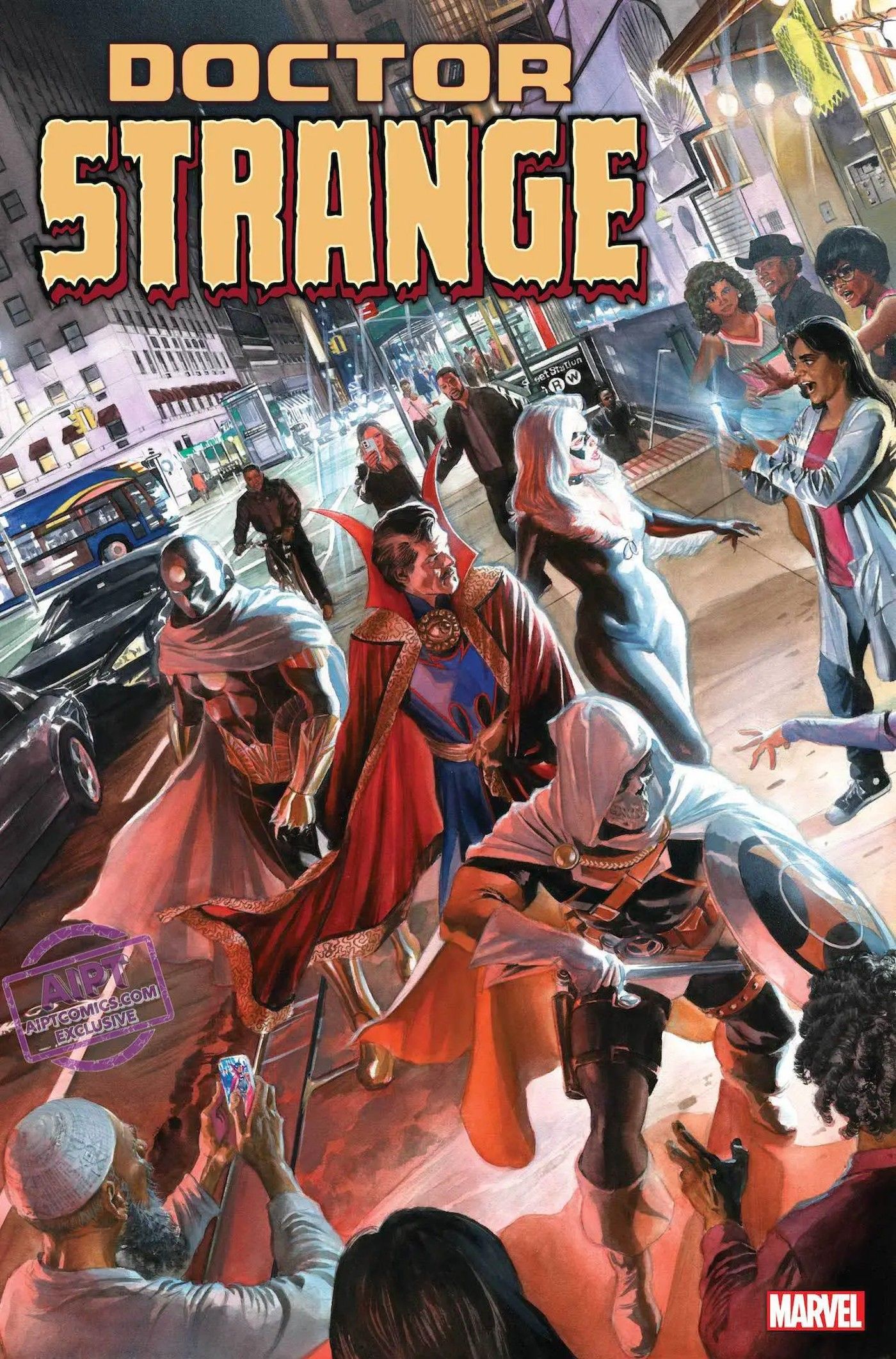 Doctor Strange’s New Secret Defenders Roster Revealed in God-Tier Alex Ross Art