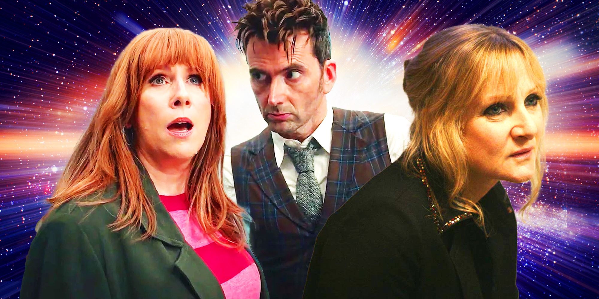 Donna Noble and the Doctor from Doctor Who's Second 60th-Anniversary Special 