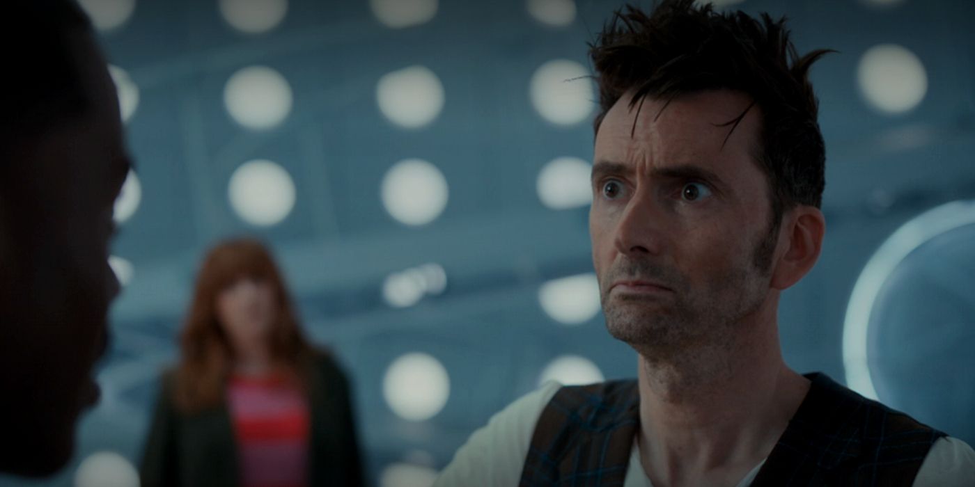 Doctor Who David Tennant luce triste