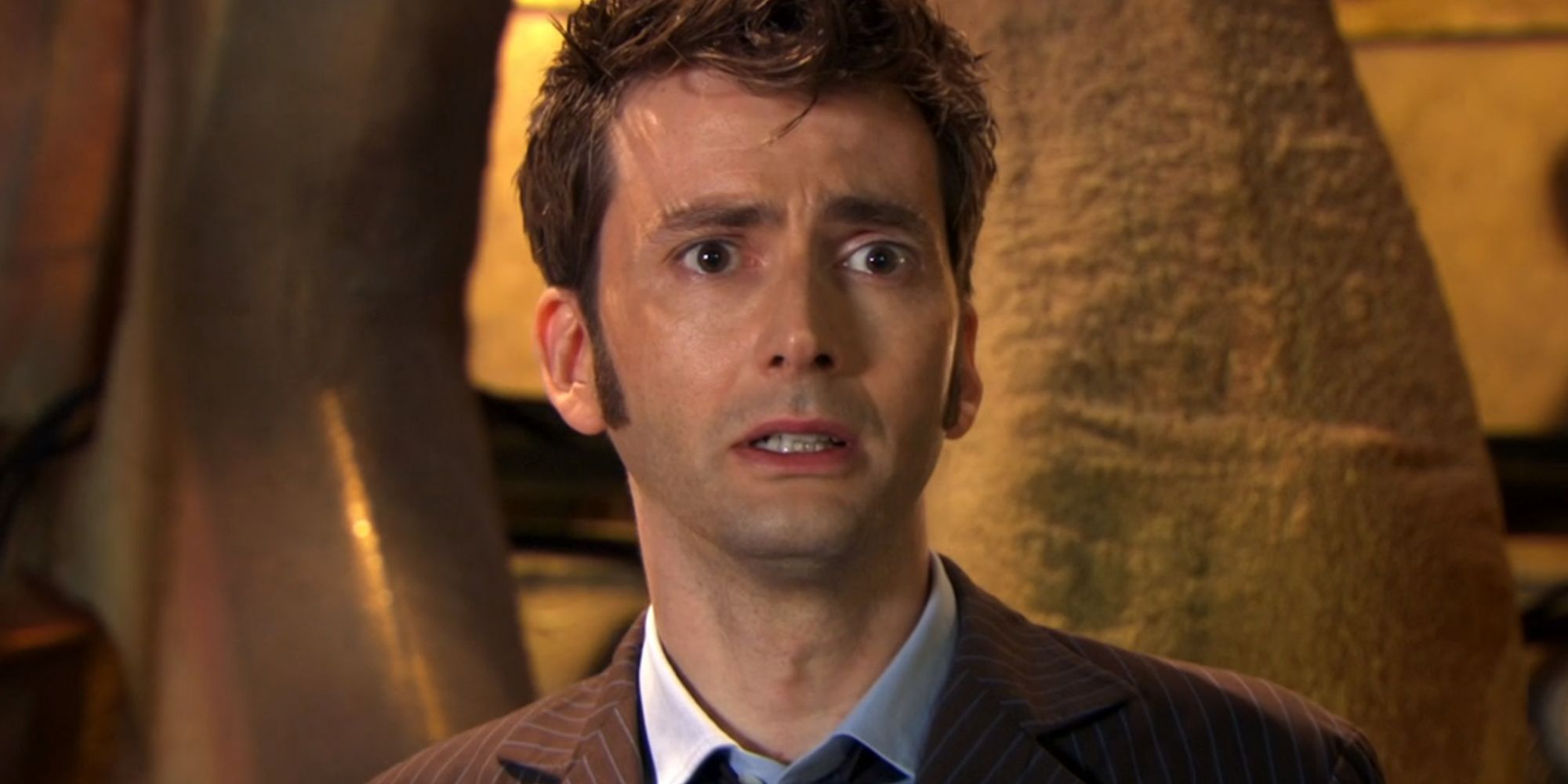 Episódio de Doctor Who, The End of Time, com David Tennant como o Décimo Doctor antes de se regenerar