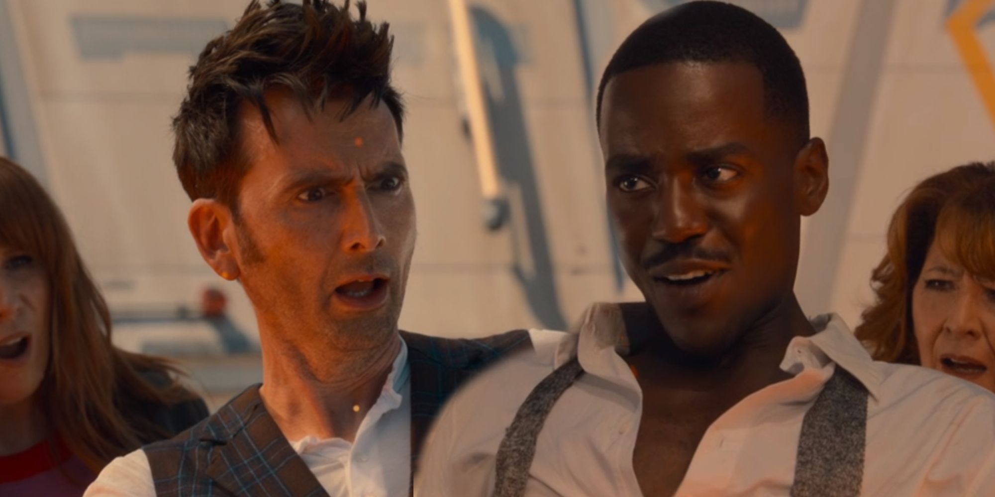Doctor Who The Giggle David Tennant and Ncuti Gatwa as the Doctor