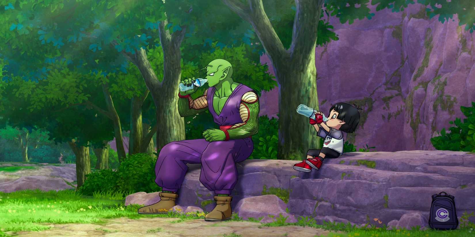 Piccolo and Pan in Super Hero