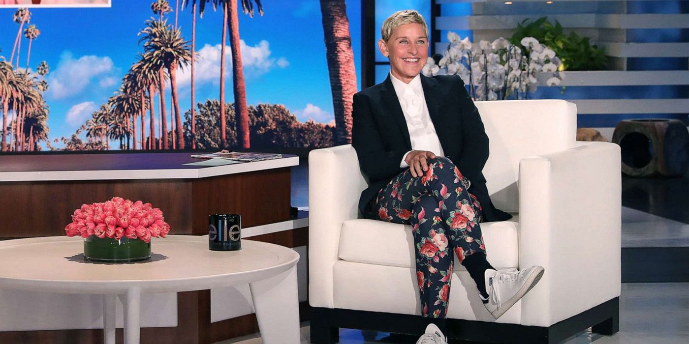 Ellen DeGeneres em seu talk show