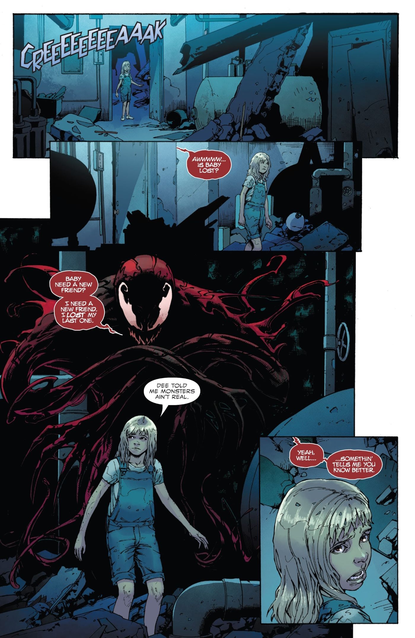 Carnage’s Most Terrifying Host Came from His Attempt to Save a Little Girl