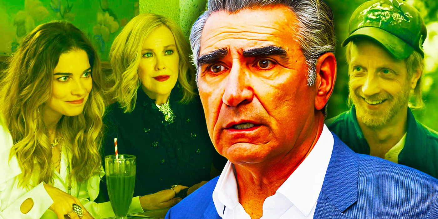 Eugene Levy as Johnny and others in Schitt's Creek