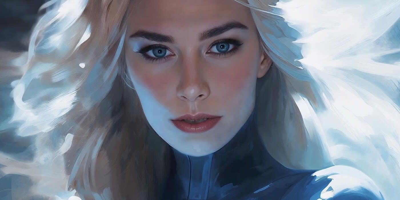 Fan art of Vanessa Kirby as Sue Storm in Fantastic Four
