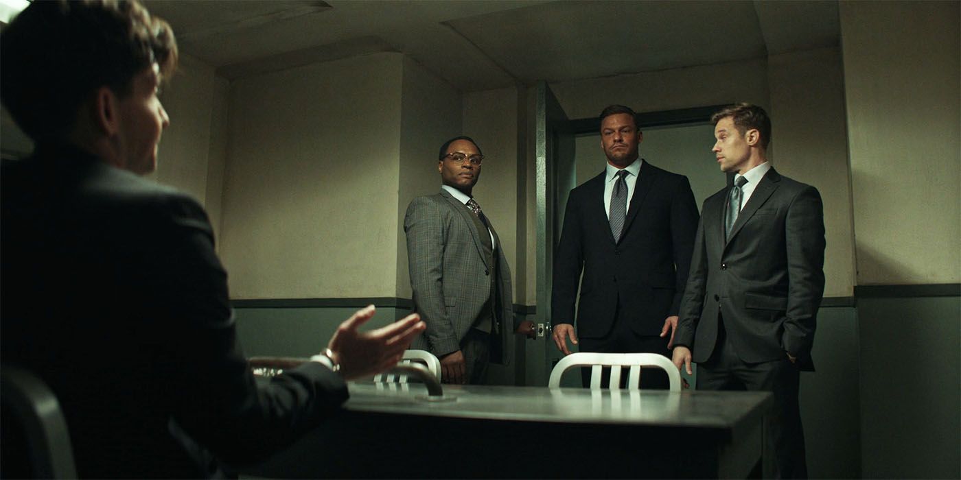 Finlay's return in an interrogation room in Reacher season 2