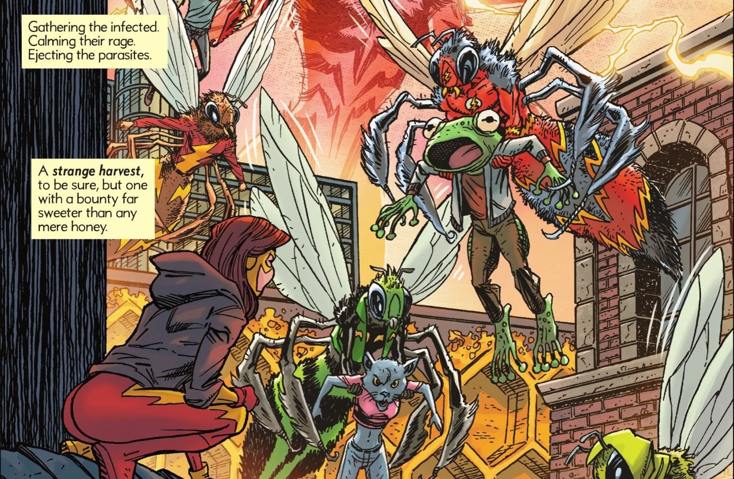 Flash Wasps Heal Infected Hybrids DC