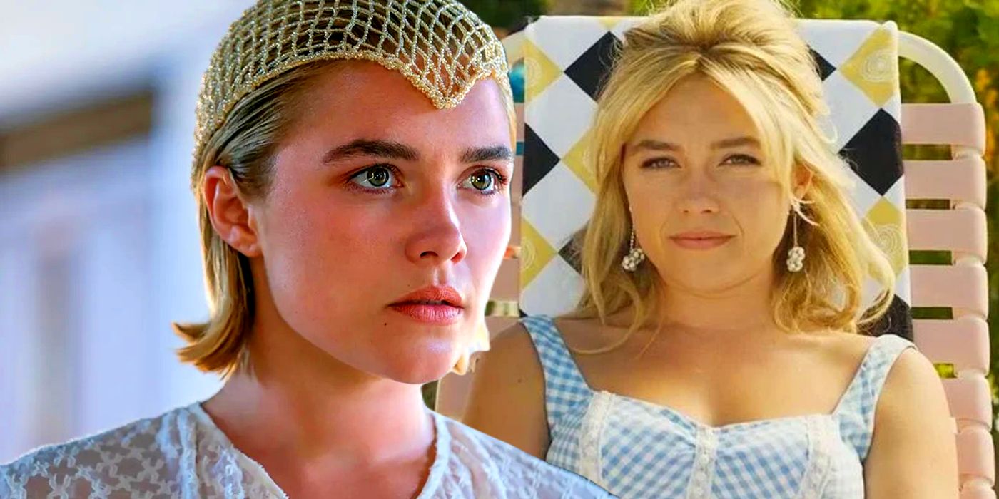 Florence Pugh in Dune 2 and Don't Worry Darling