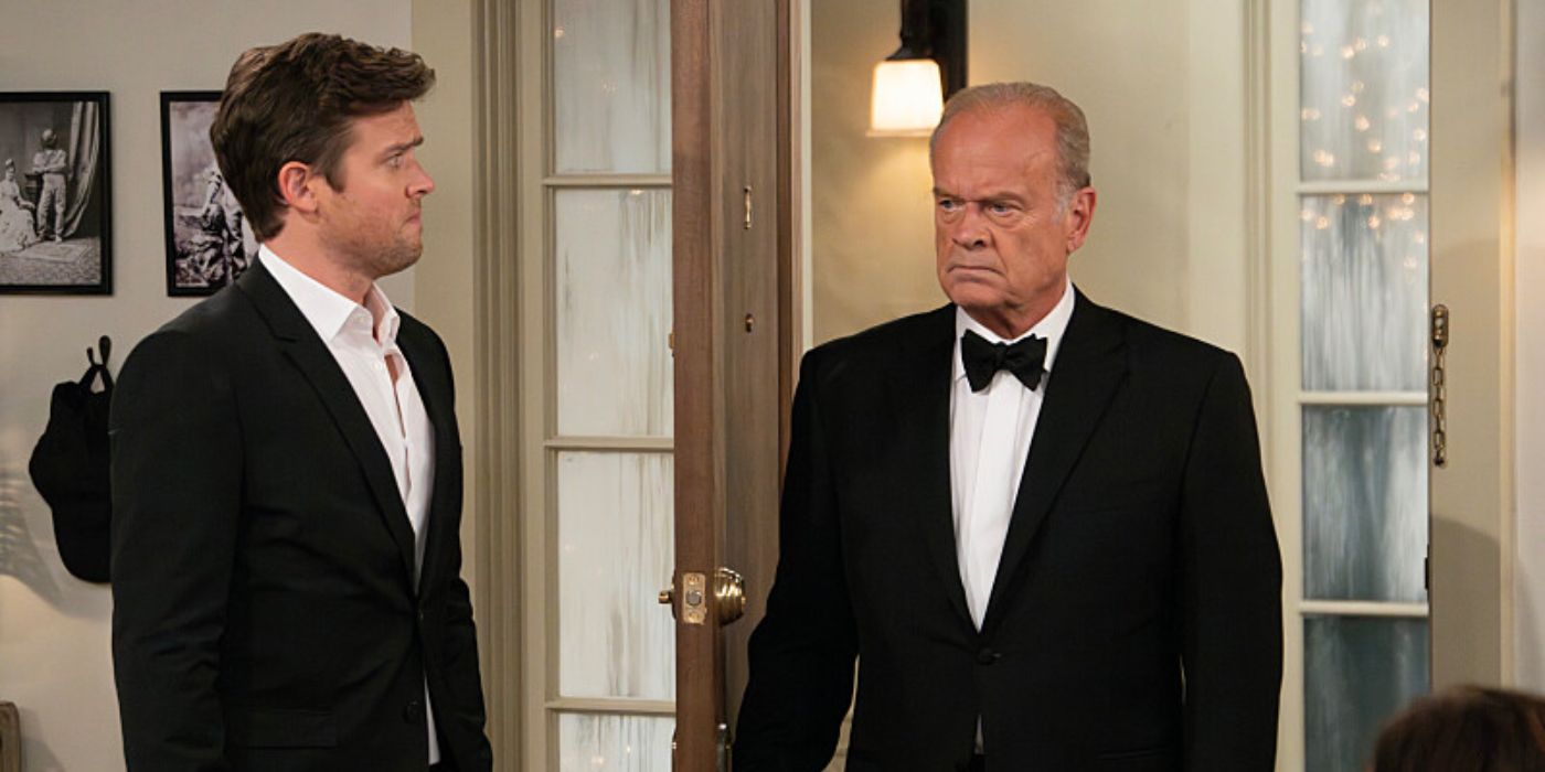 Freddy and Frasier ​​​​​​in the Frasier reboot season 1 finale