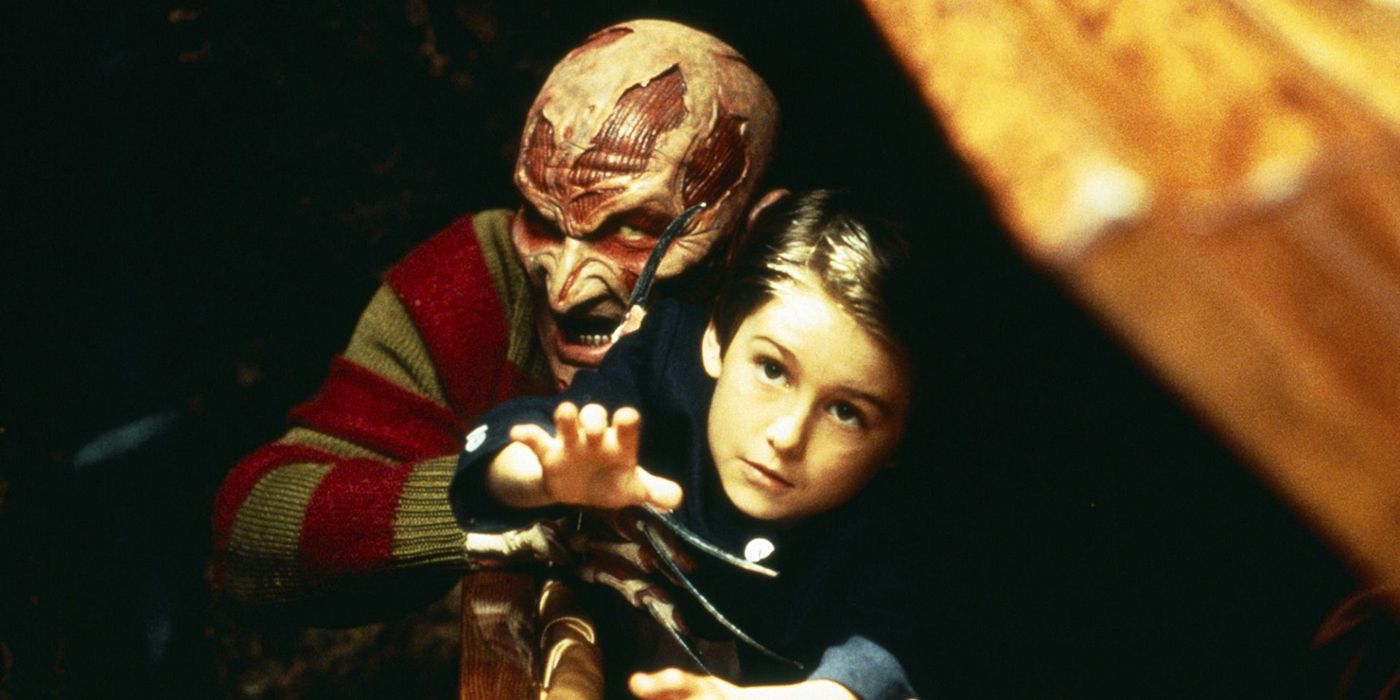 Freddy Krueger trapping Dylan in Wes Craven's New Nightmare