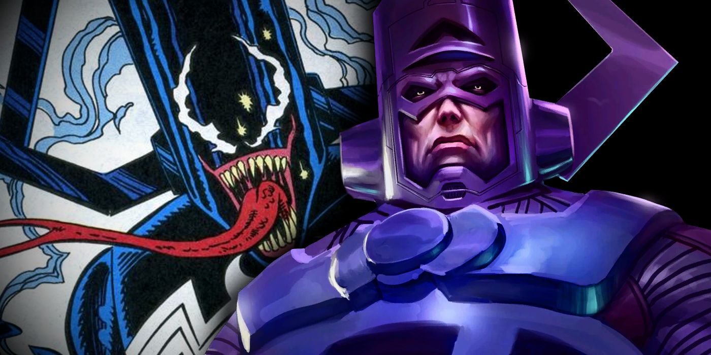 Galactus in His Venom Form from Marvel Comic Art