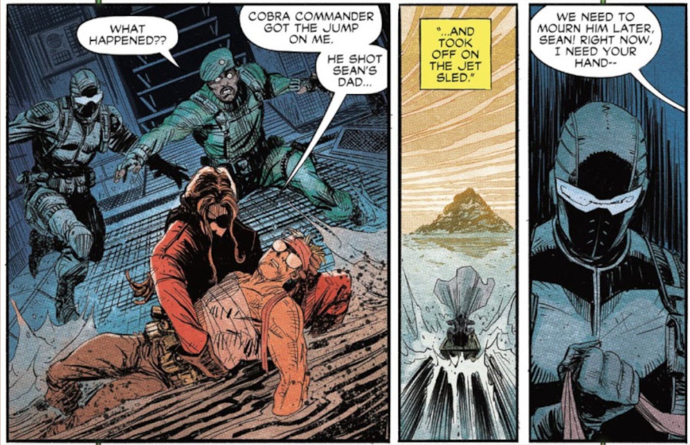 GI Joe 301 Wade Collins' Death