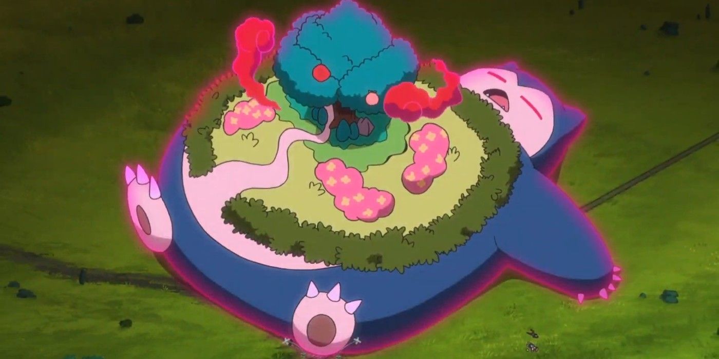 Gigantamax Snorlax Pokemon anime