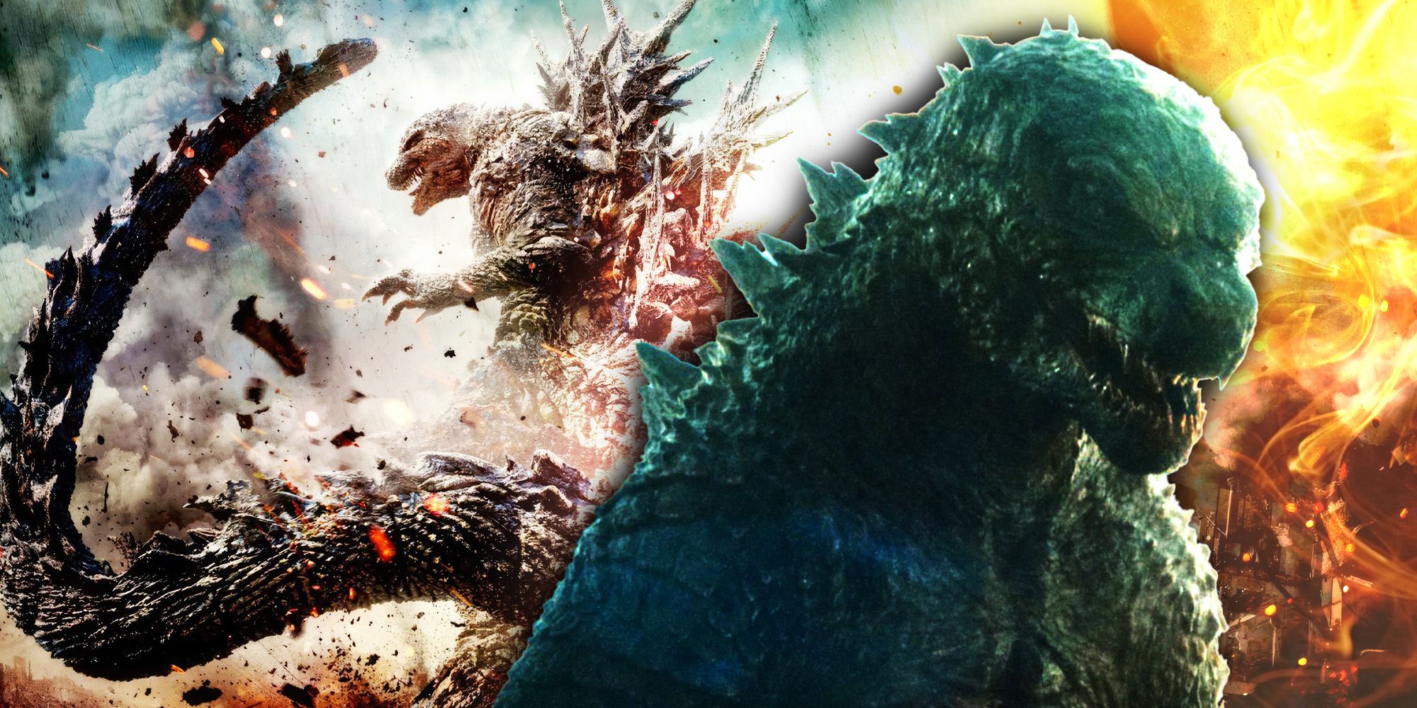 Godzilla in the Monsterverse and Godzilla in Godzilla Minus One
