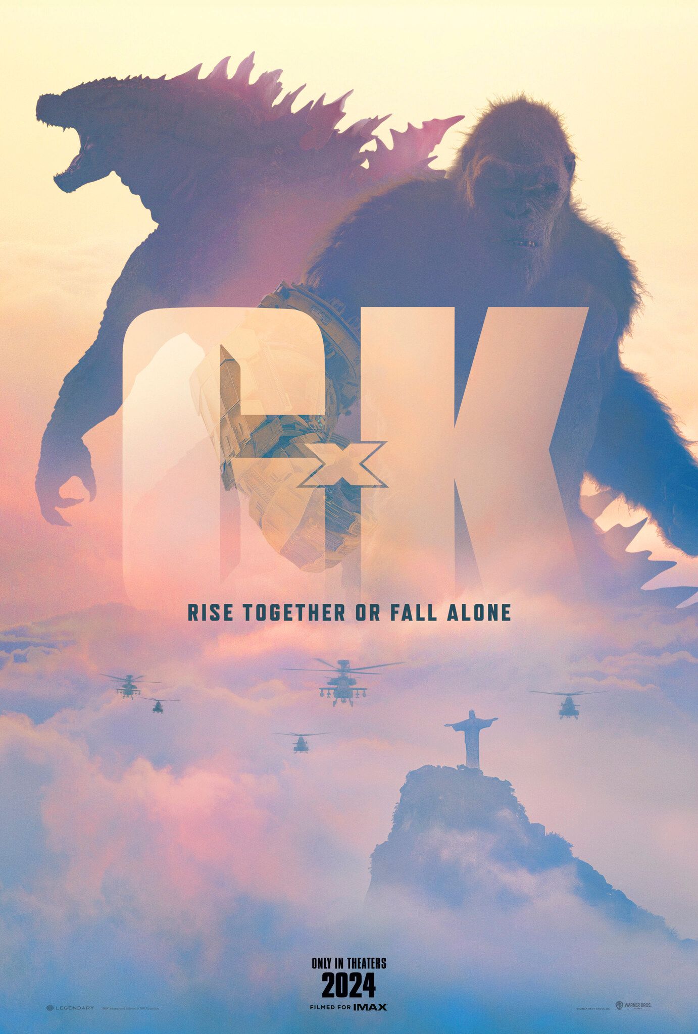 Godzilla x Kong- The New Empire Poster