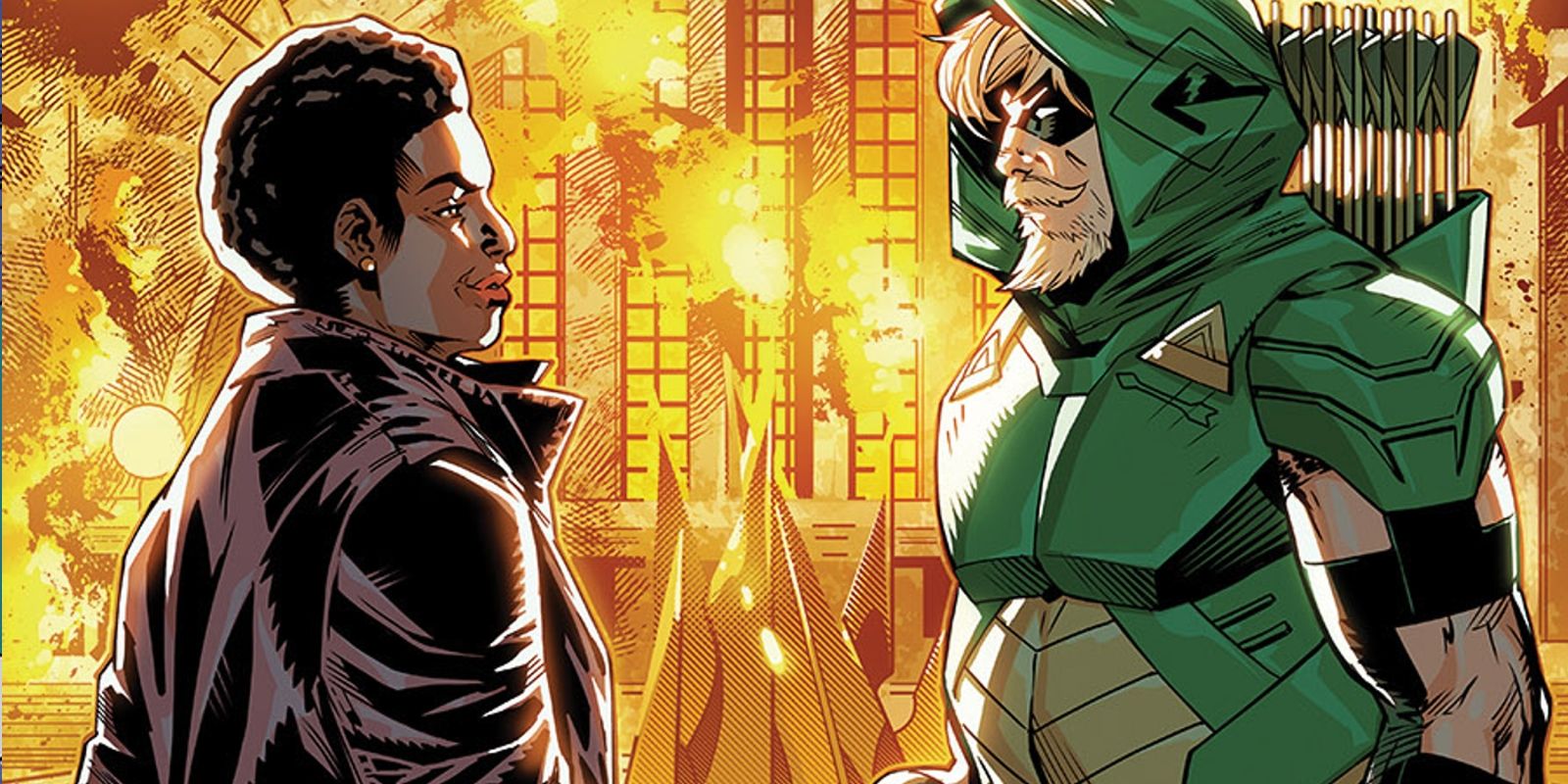 Green Arrow and Amanda Waller Strike a Deal DC