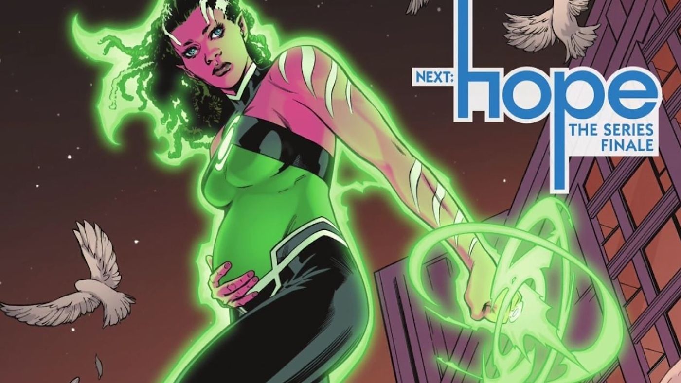 Green Lantern Hope Pregnant Superman Baby DC