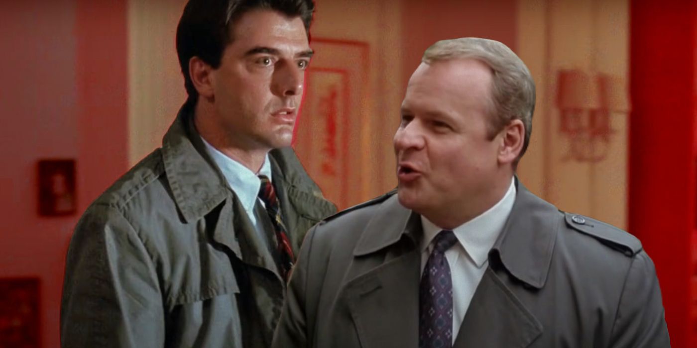 Greevey and Logan in Law &amp; Order season 1