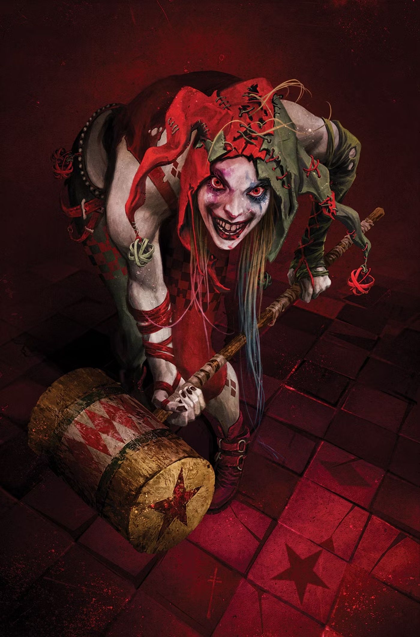 Harley Quinn Fiumara Jester Cover DC