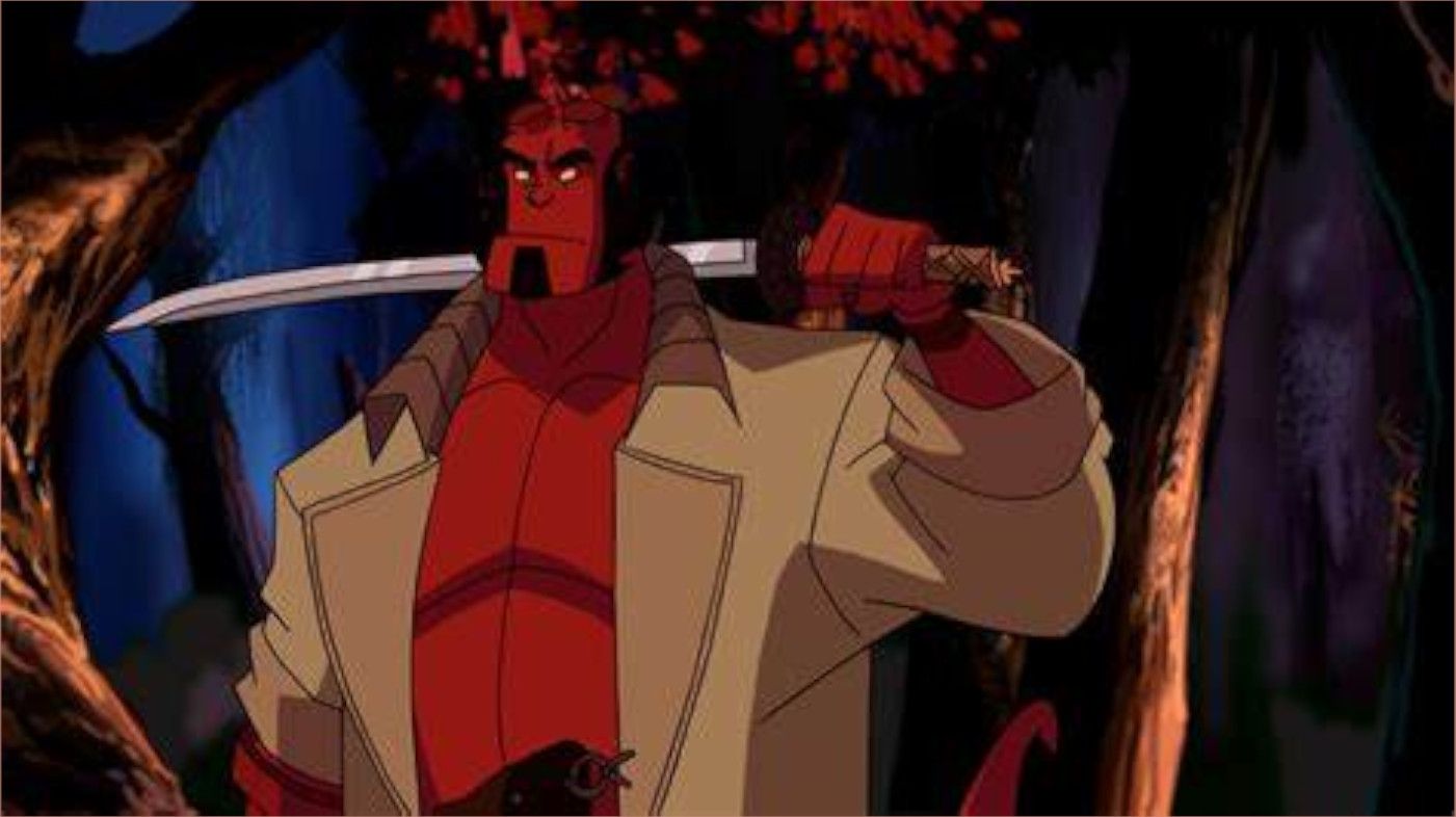 Hellboy in Japan