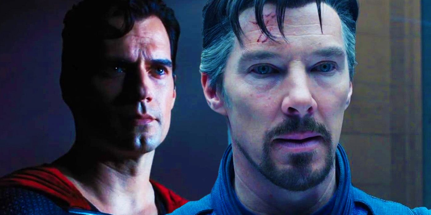 Henry Cavill's Superman in Black Adam and Benedict Cumberbatch's Doctor Strange in Phase 4