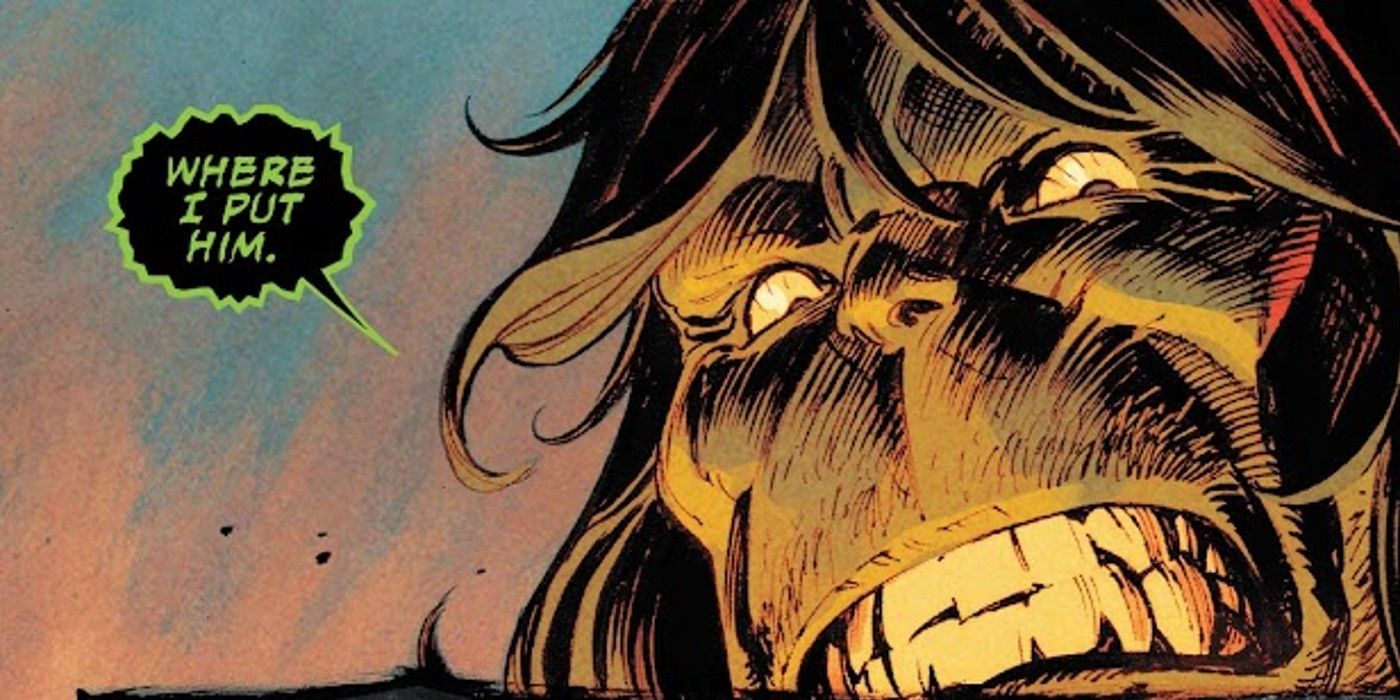 The Incredible Hulk #7, Hulk answers Charlie's question about where Bruce Banner goes