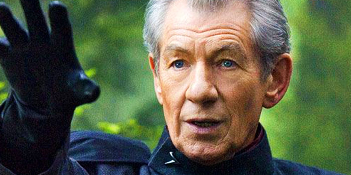 Ian McKellen como Magneto na trilogia X-Men