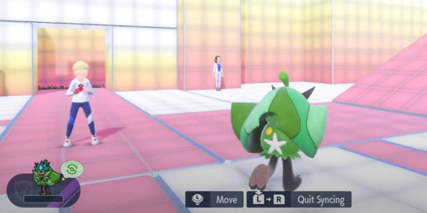 Pokémon Scarlet & Violet Indigo Disk DLC Using Synchro Machine to Control Body of Pokémon