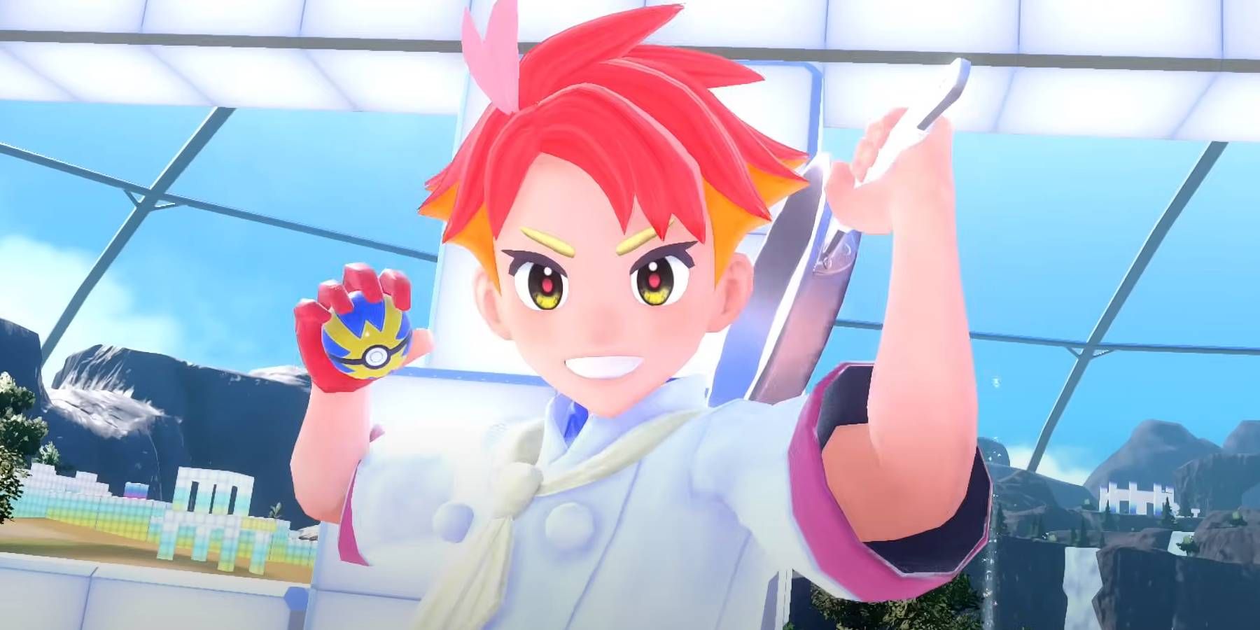 Pokémon Scarlet & Violet Indigo Disk DLC BB Elite Four Member Crispin Ready to Battle