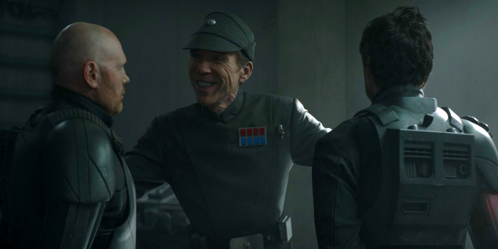 Valin Hess proposes having a drink with Migs Mayfeld and Pedro Pascal's Din Djarin in The Mandalorian season 2 episode 7