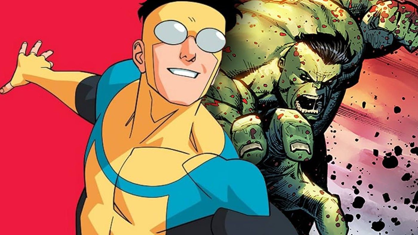 INVINCIBLE VS THE HULK FIGHT RYAN OTTLEY ART
