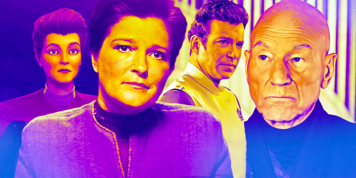 Admiral Janeway, Kirk, Picard