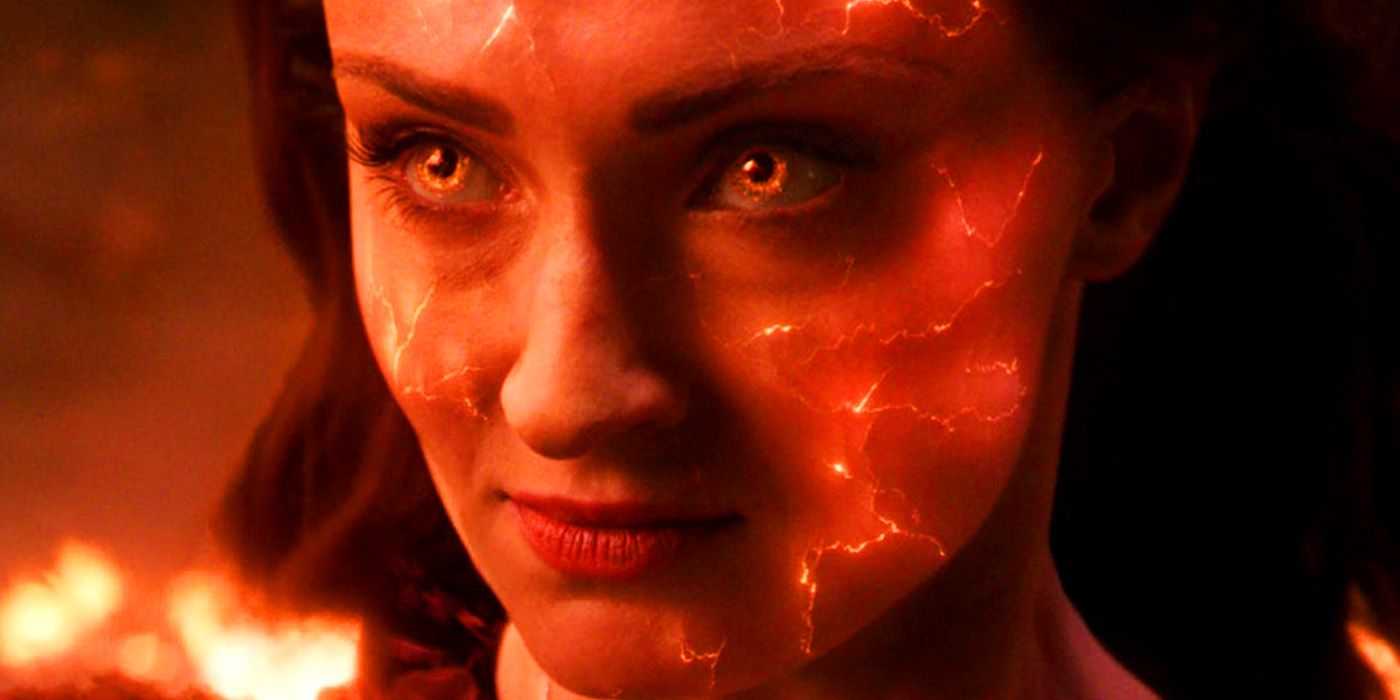 Jean Grey enhanced by the Phoenix Force in X-Men Dark Phoenix