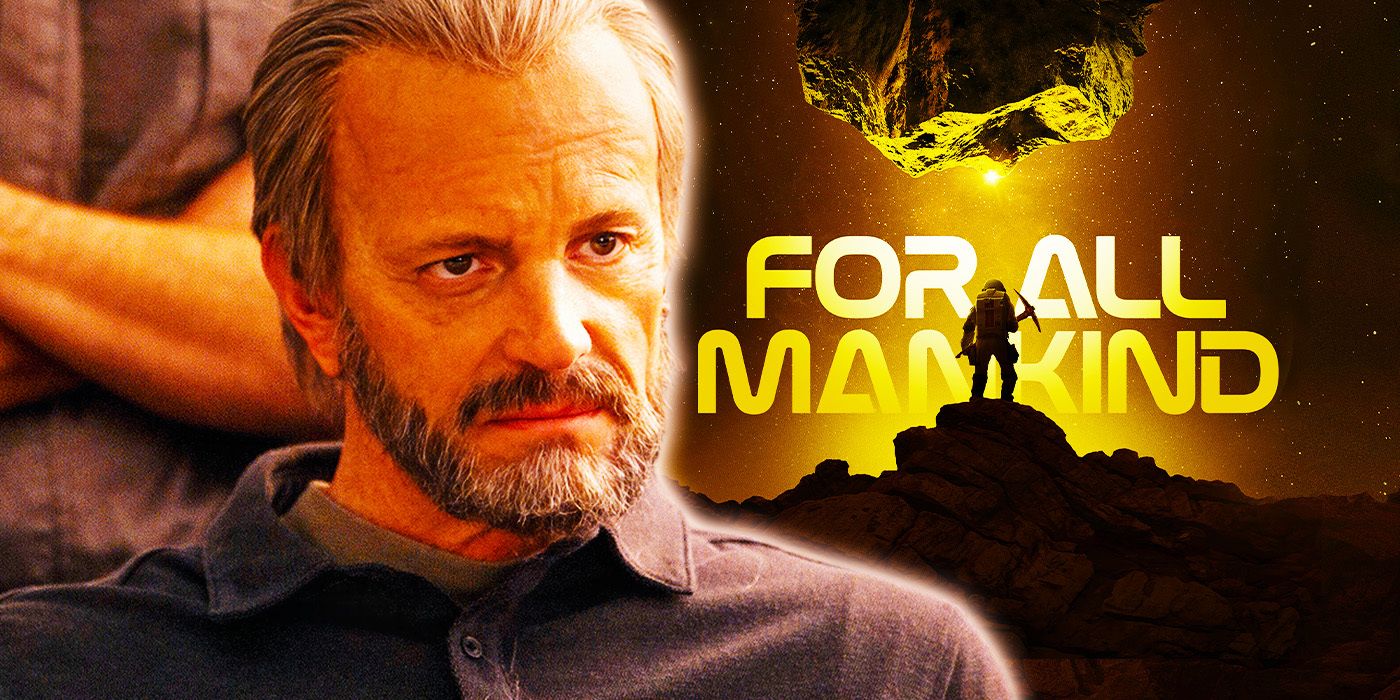 Edited image of Joel Kinnaman as an older Ed in For All Mankind Season 4