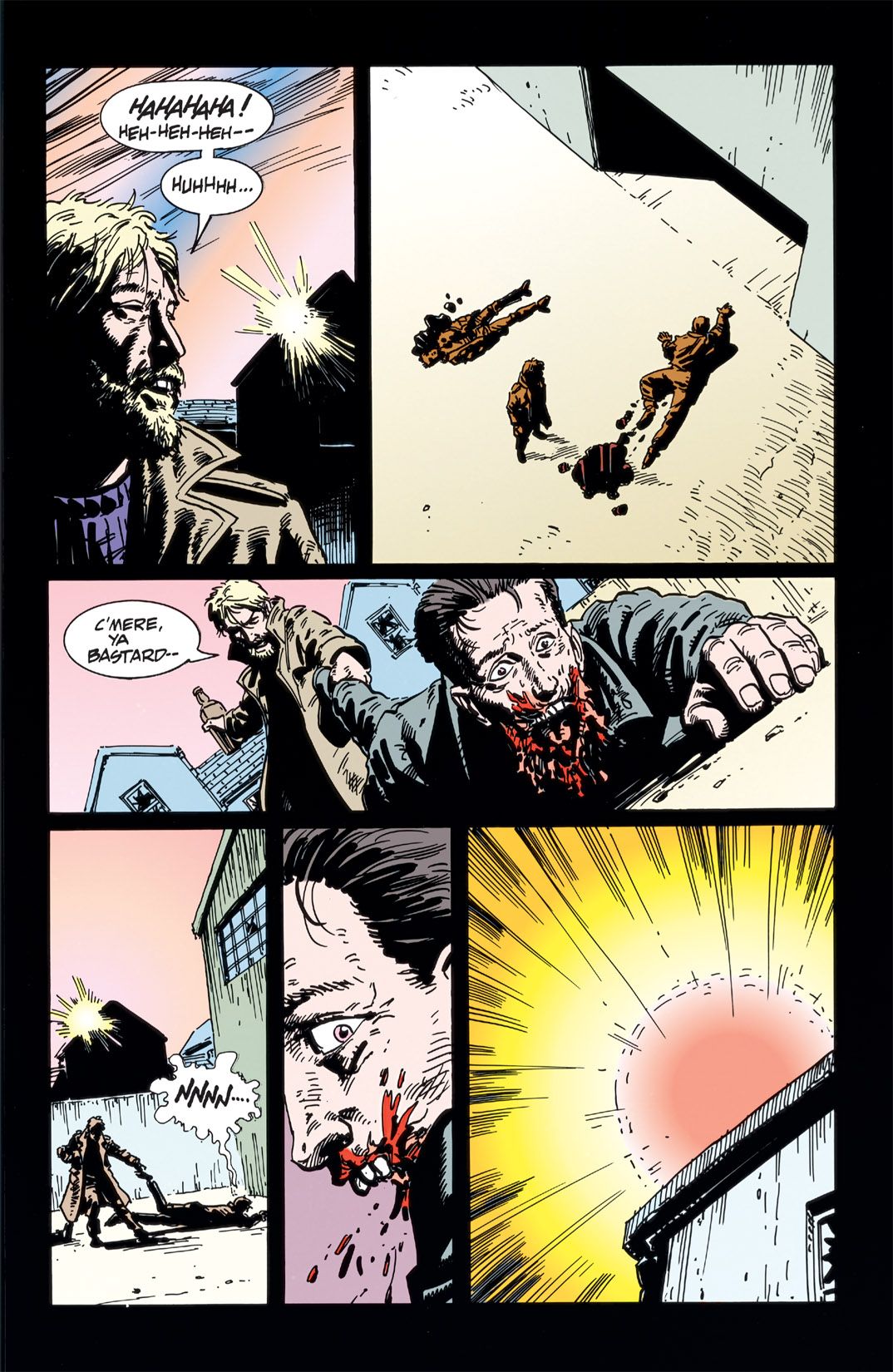 Hellblazer #69, John kills the king of the vampires