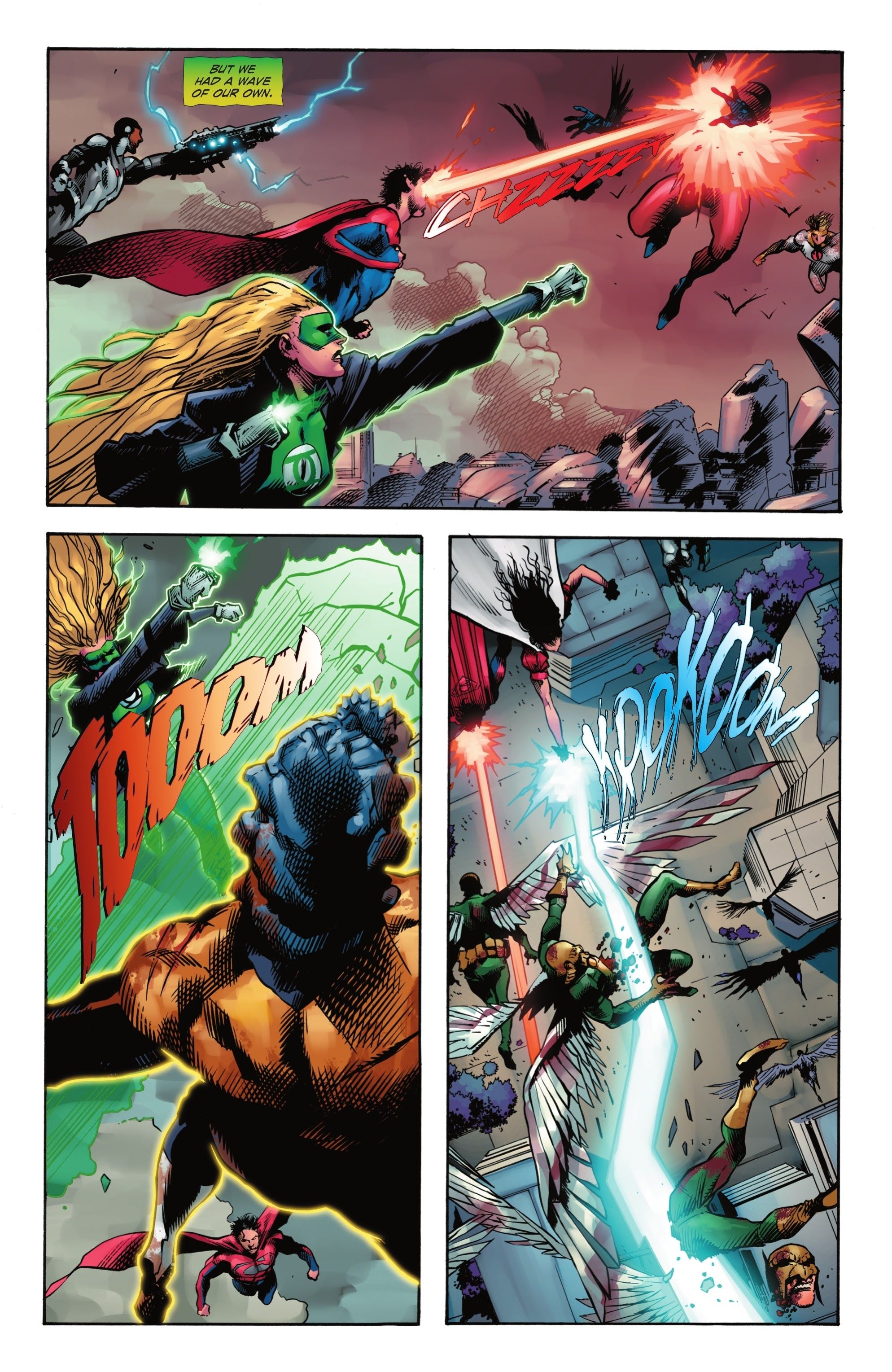 Justice League vs the Undead Gods