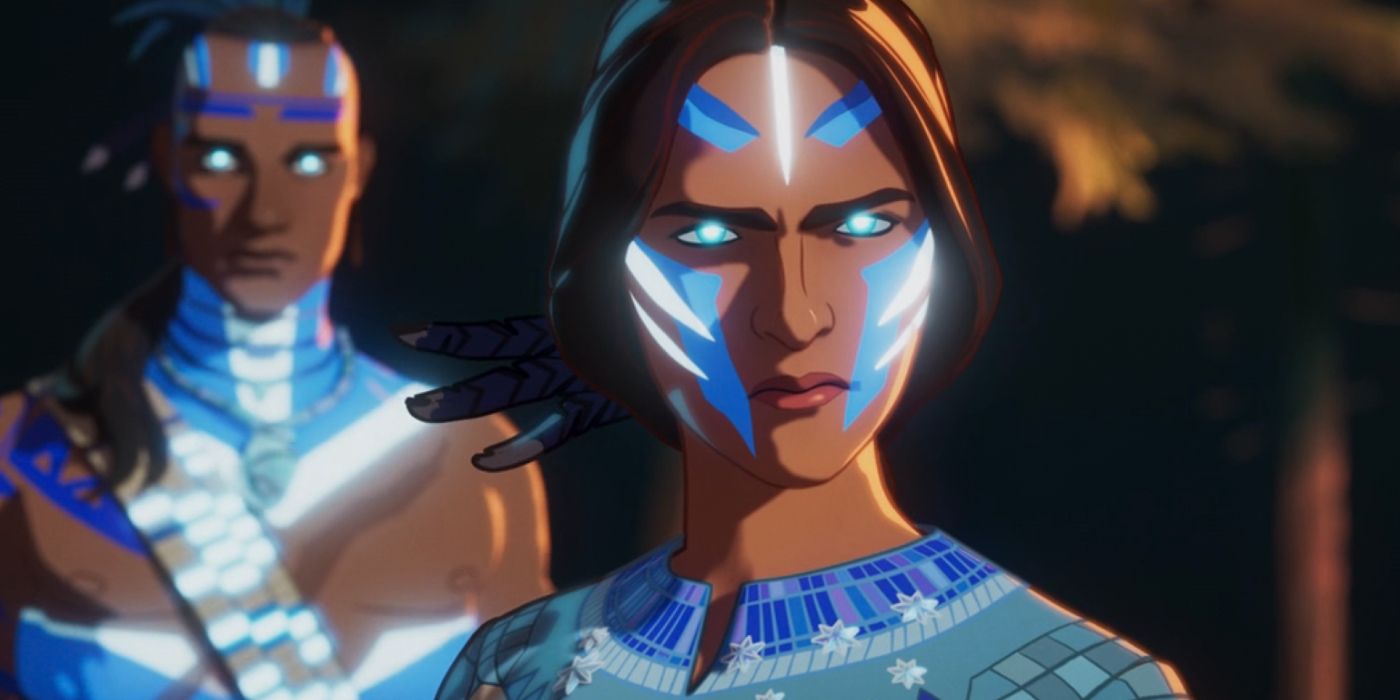 Kahhori and Atahraks glow and look determined in What If…Kahhori Reshaped THE World?