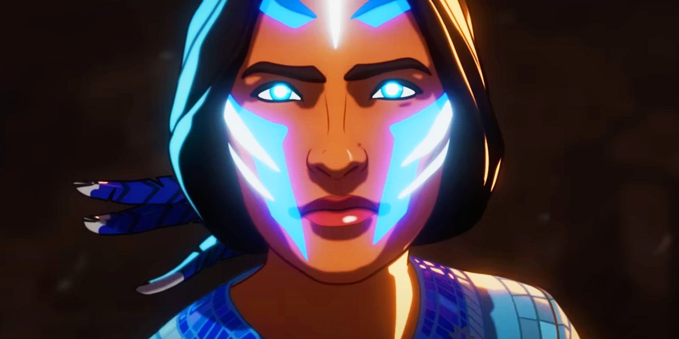 Kahhori with her eyes glowing in What If...? season 2 trailer