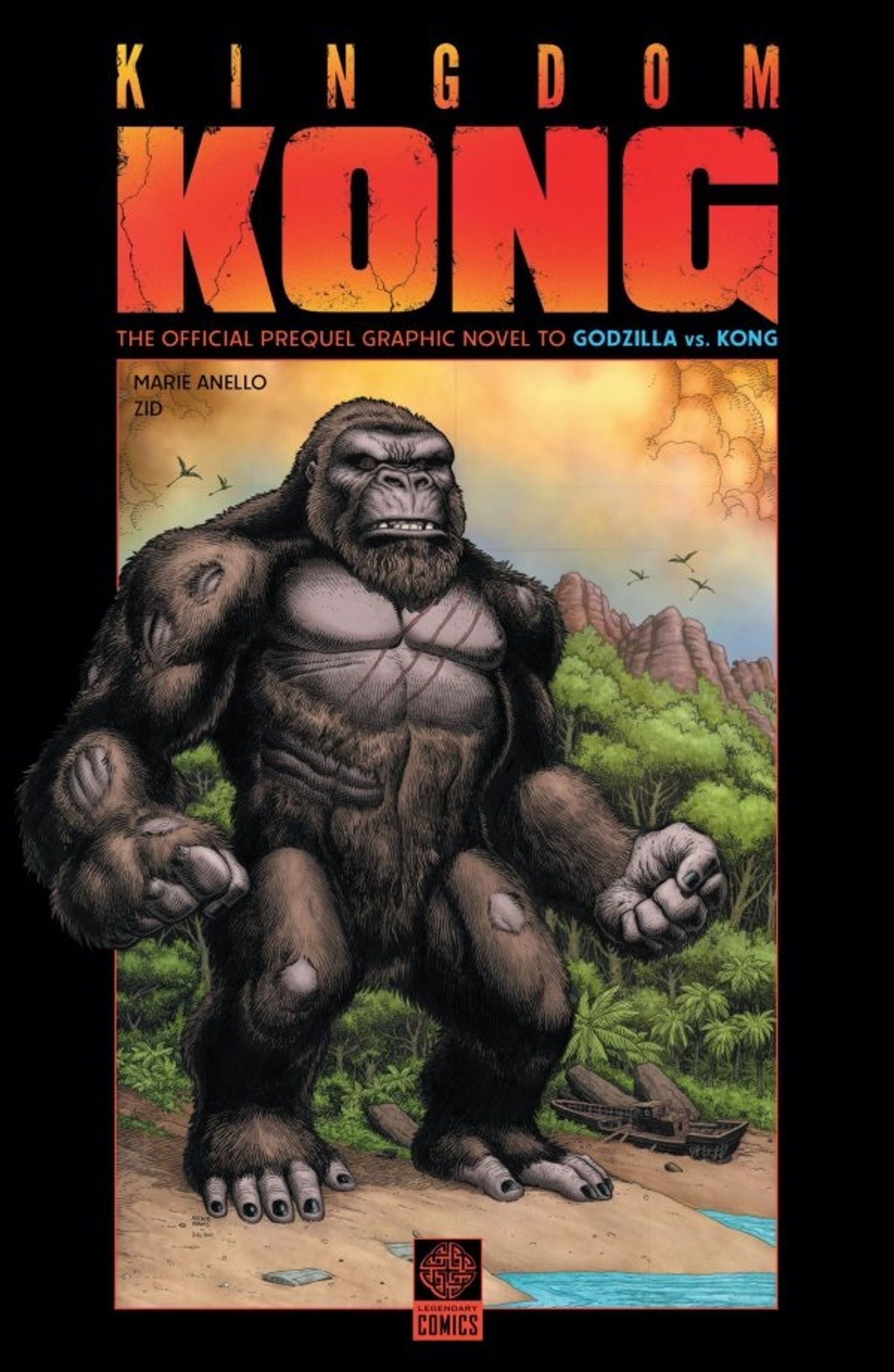 Kingdom Kong Cover Art Legendary Comics