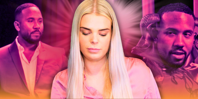 kirtsten julio montage 90 day fiance pink background