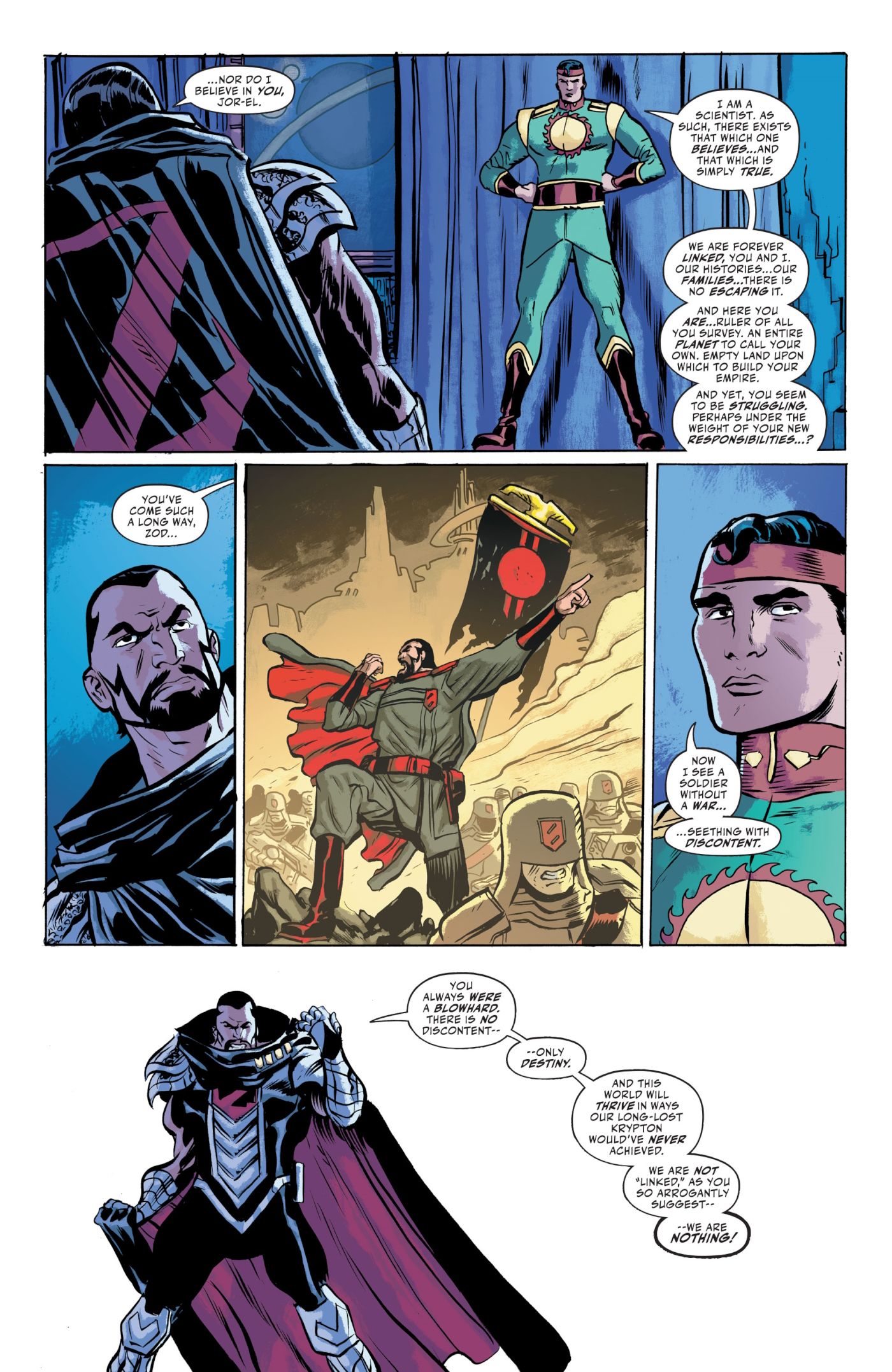 Zod Patch El Vs Zod DC Comics & World Of Krypton #6 Spoilers & Review: Superman