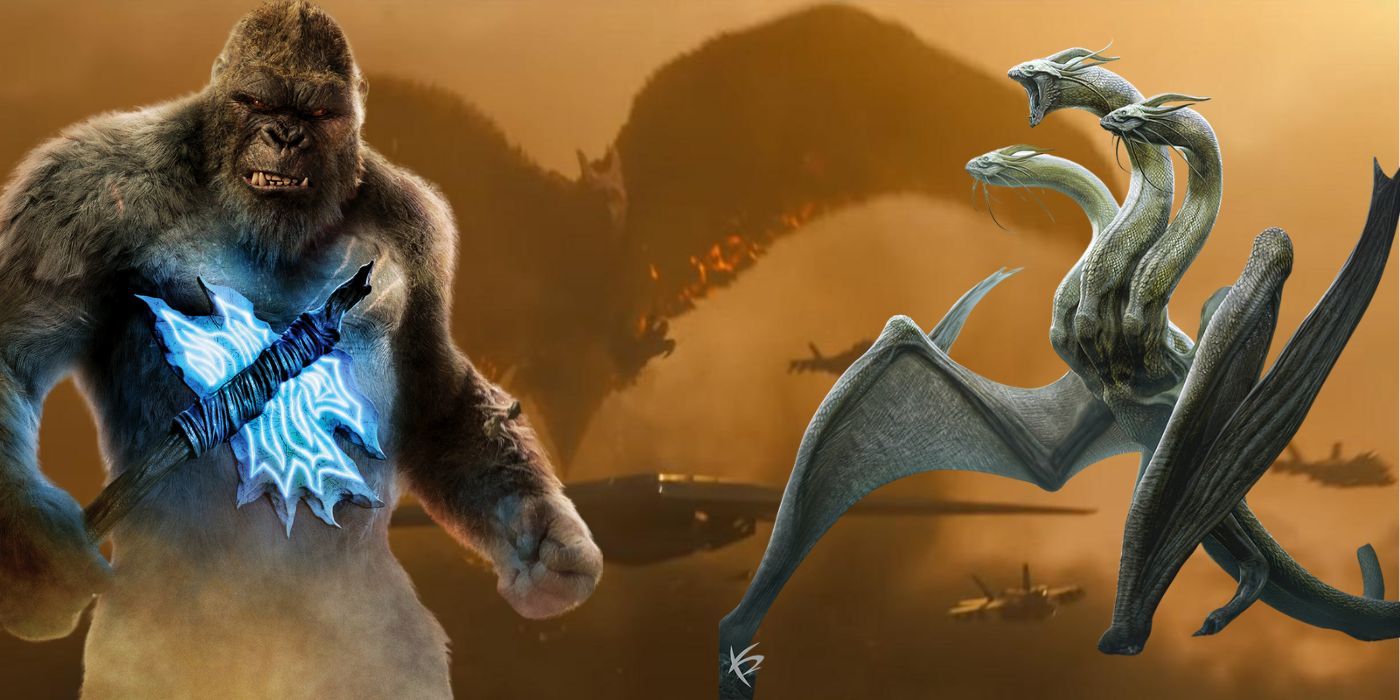 Kong, Rodan and Ghidorah vs Godzilla.