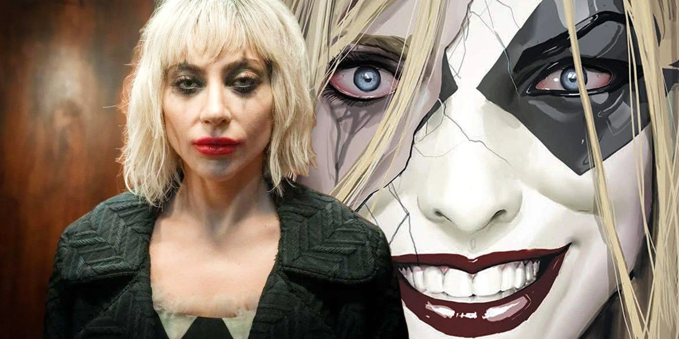 Lady Gaga's Haley Quinn in Joker: Folie à Deux and a cover for the Harleen comics